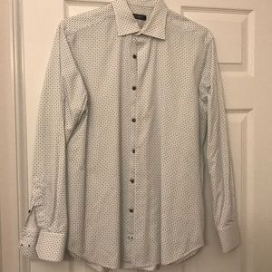 Men shirt size medium saks brand